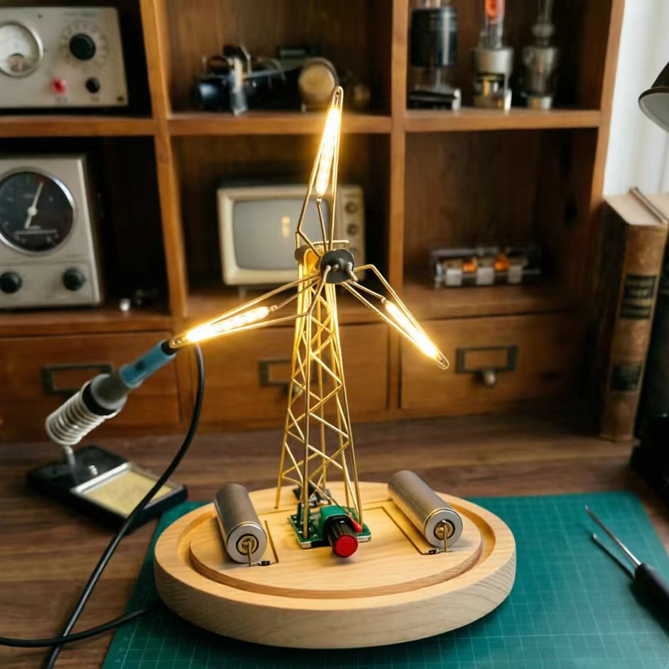 DIY Soldering Kit Windmill Lamp