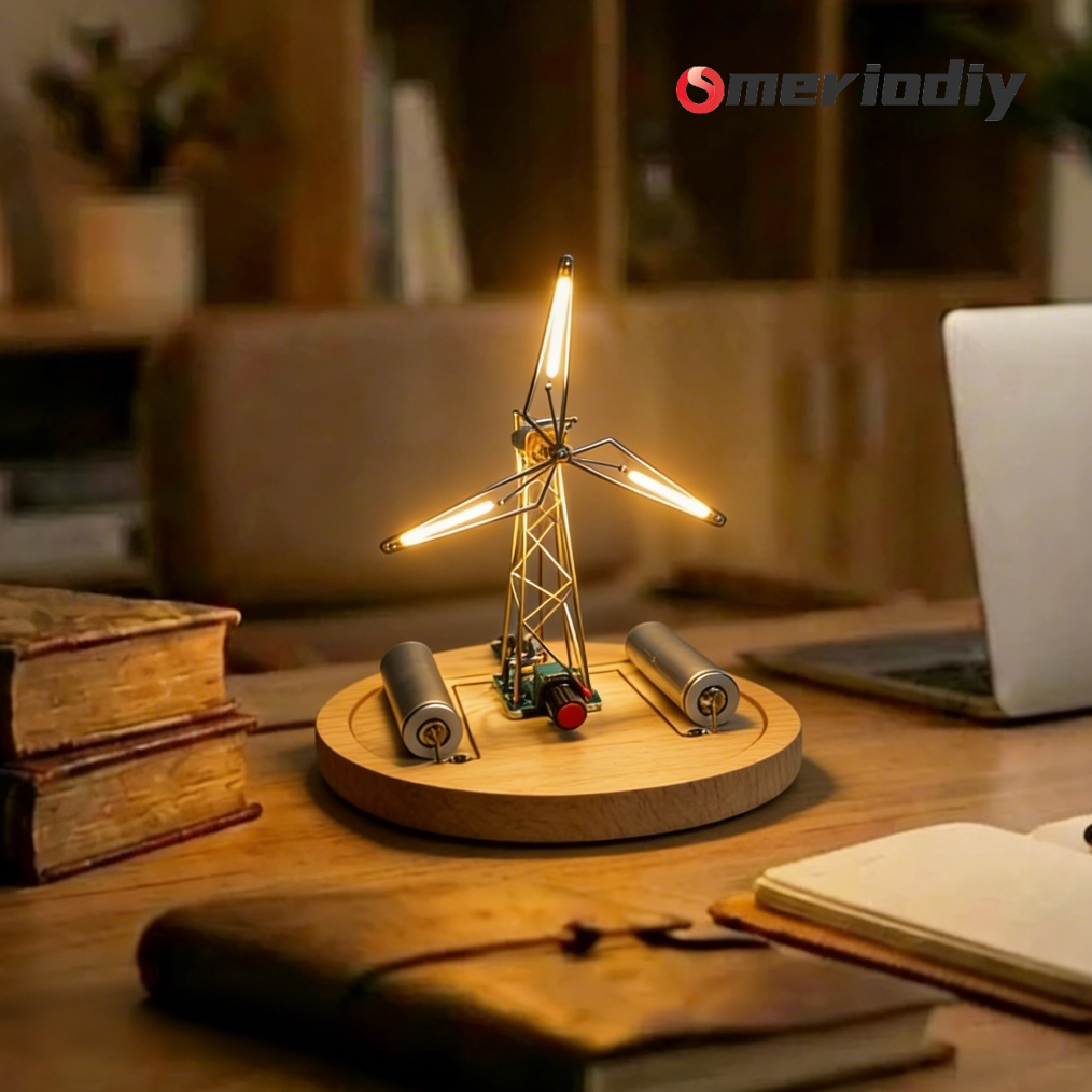 DIY Soldering Kit Windmill Lamp