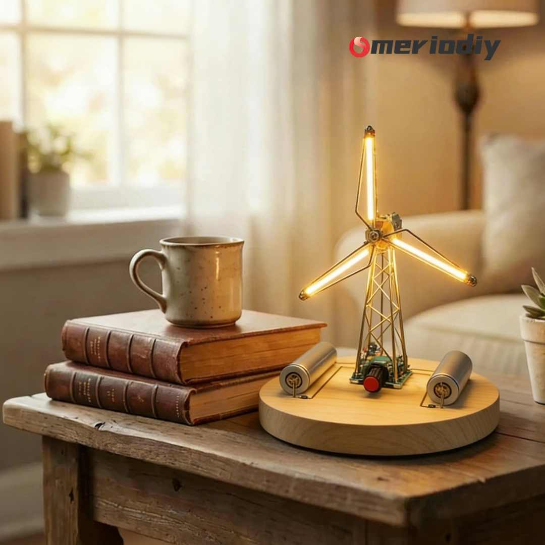 DIY Soldering Kit Windmill Lamp