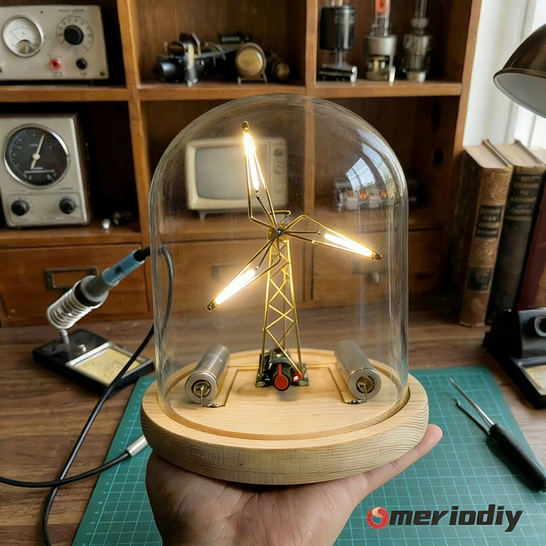 DIY Soldering Kit Windmill Lamp
